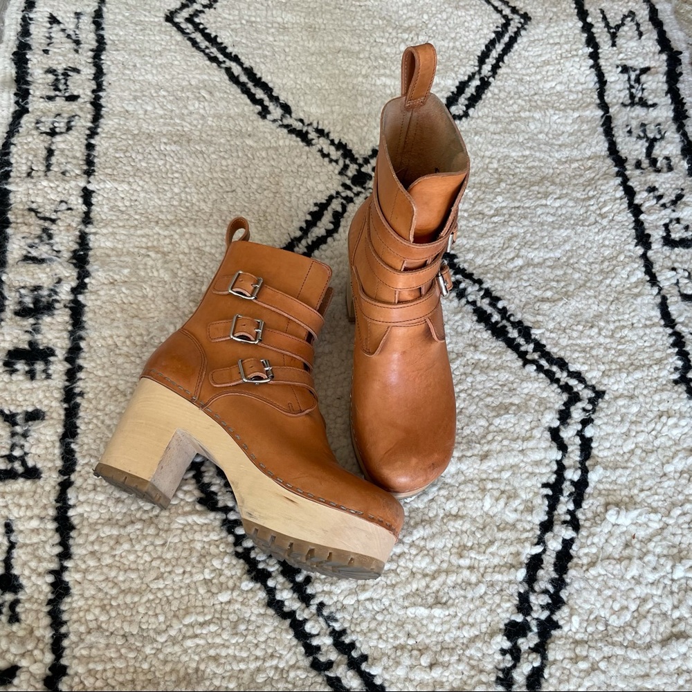 Hasbeen Buckle Grunge boot